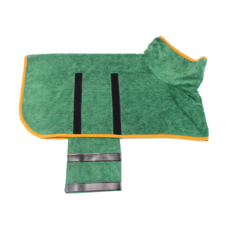 AfterWalk™ Dog Drying Robe - Microfiber, Fast-Drying, Adjustable Velcro